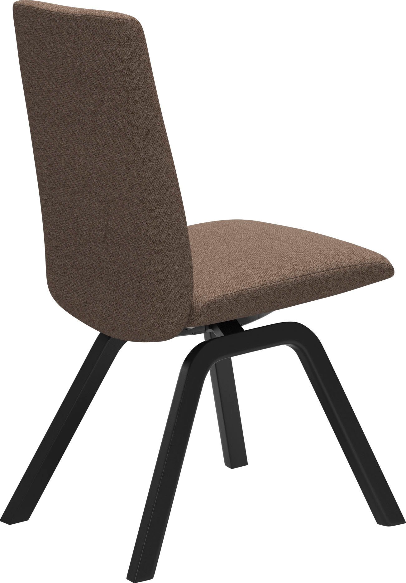 Stressless® Polsterstuhl Laurel, Low Back, Größe M, mit schräggestellten Beinen in Schwarz