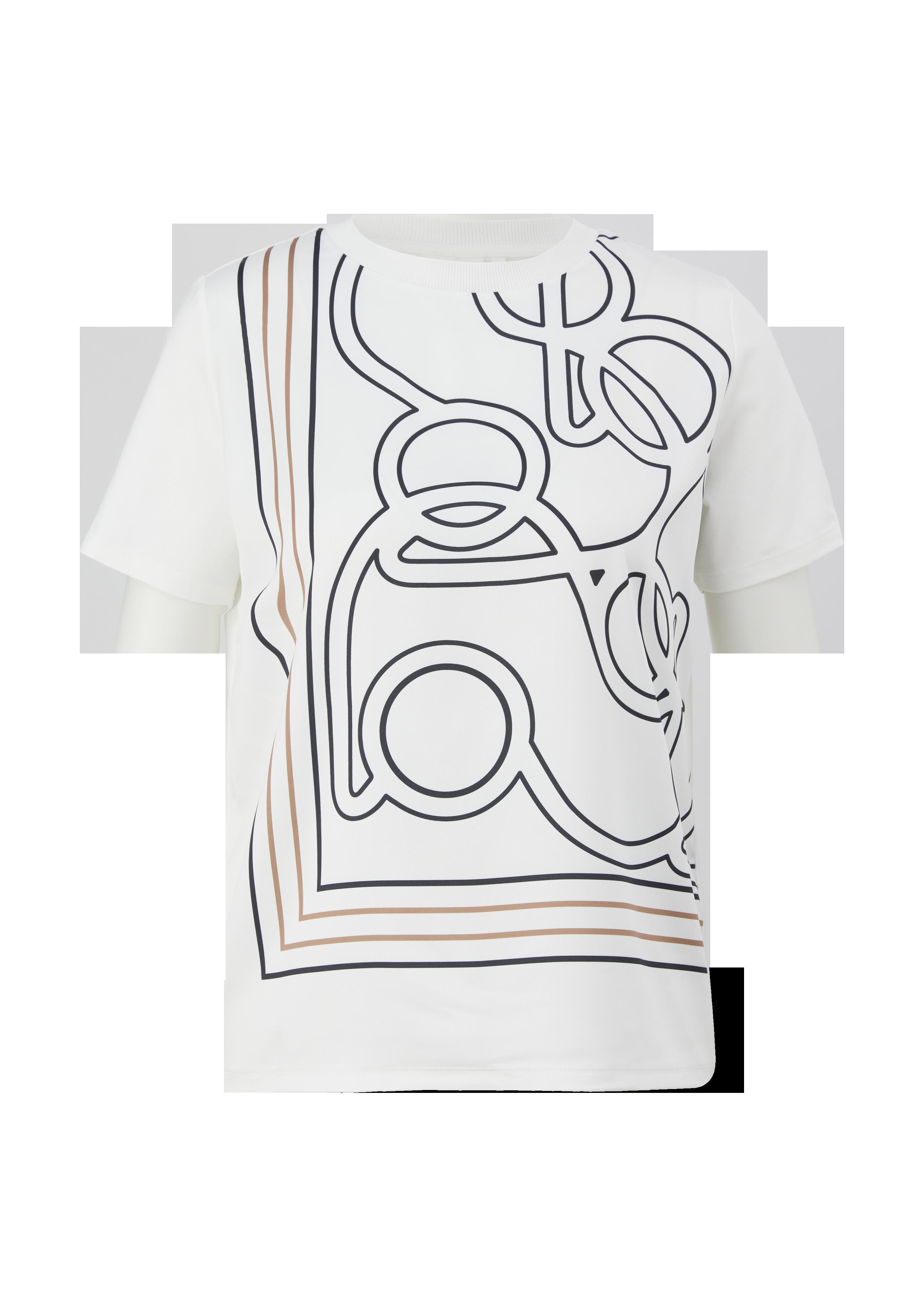 T-Shirt im Fabricmix  2129943-02D1