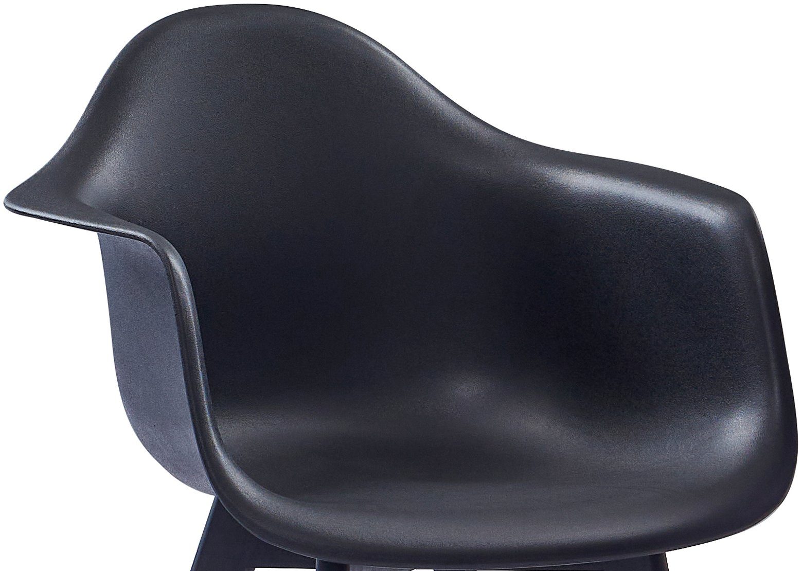 Junado® Schalenstuhl Luis, bequemer Esszimmerstuhl im Retro-Design