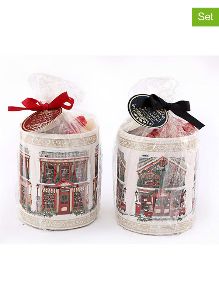SiL Interiors 4tlg. Set: Duftlampen in Bunt - (H)8 x Ø 8 cm günstig kaufen onesize