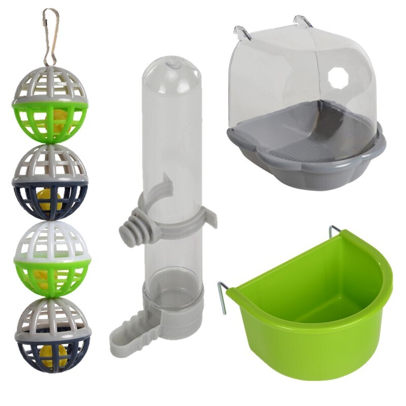 AniOne Käfigzubehör AniOne Vogelzubehör-Set
