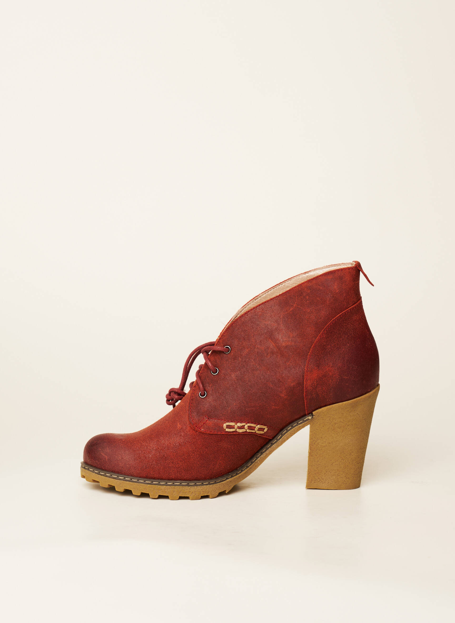 Fugitive By Francesco Rossi Bottines Femme couleur orange