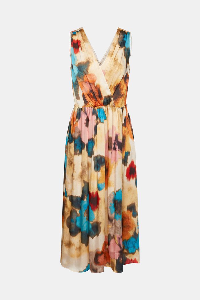 Midikleid mit Allover-Print