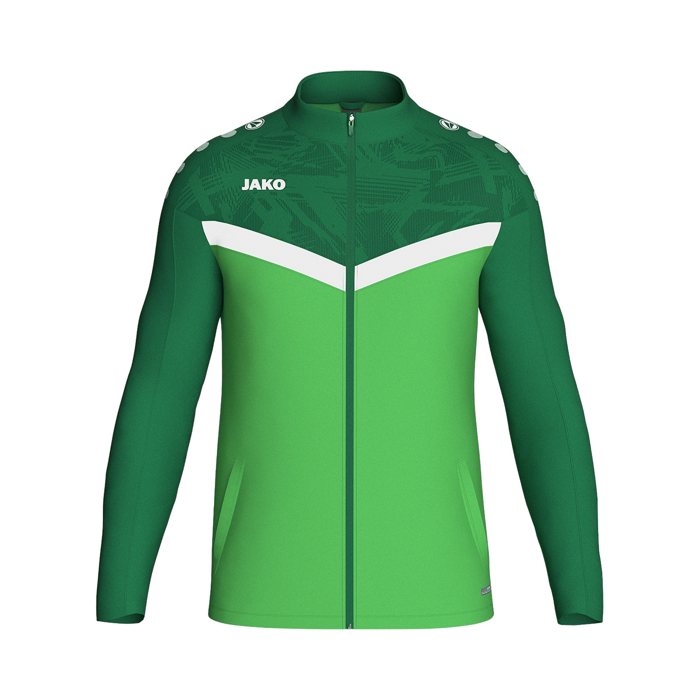 JAKO Iconic Polyester Jacke Kids Grün F222