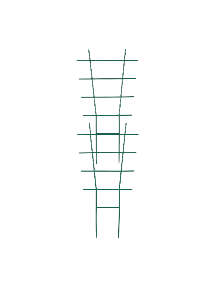 relaxdays 12 x Pflanzenstütze in Grün - (B)23 x (H)43 x (T)1,5 cm günstig kaufen onesize