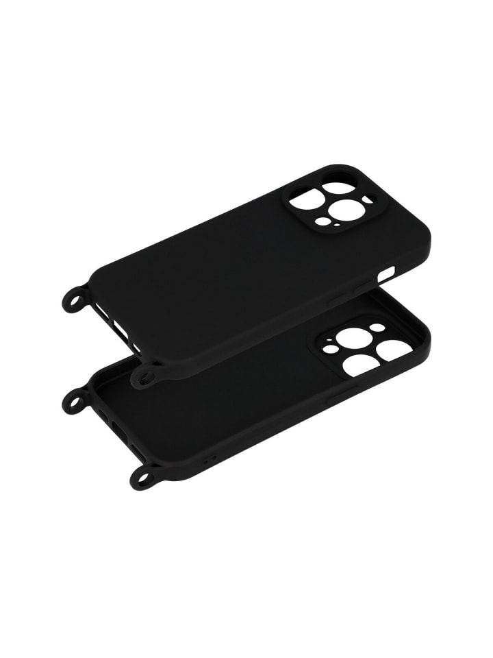 COFI 1453 Handy Hülle Umhängehülle kompatibel mit Iphone 15 Pro Schwarz in Schwarz günstig kaufen onesize