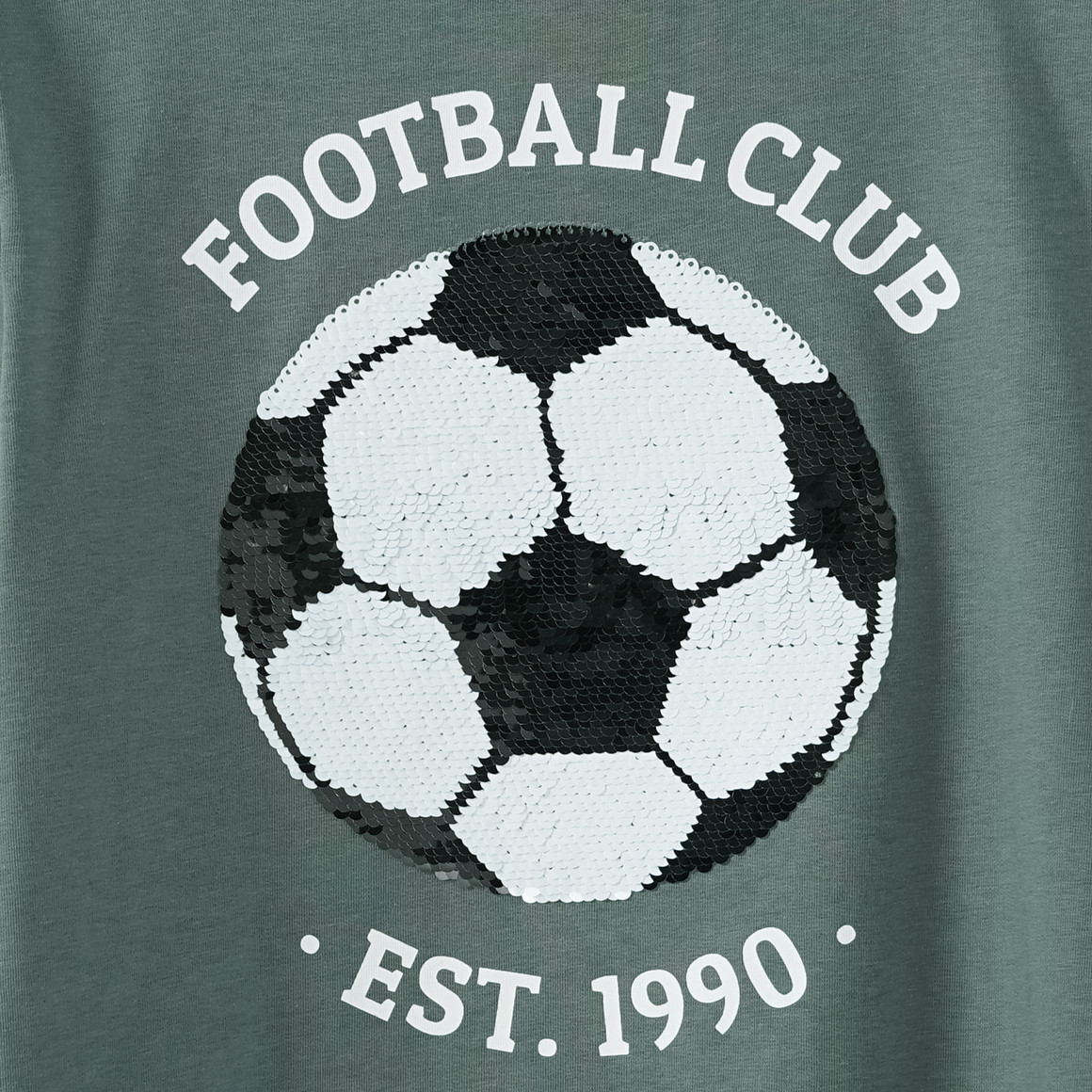 Jungen T-Shirt mit Wendepailletten