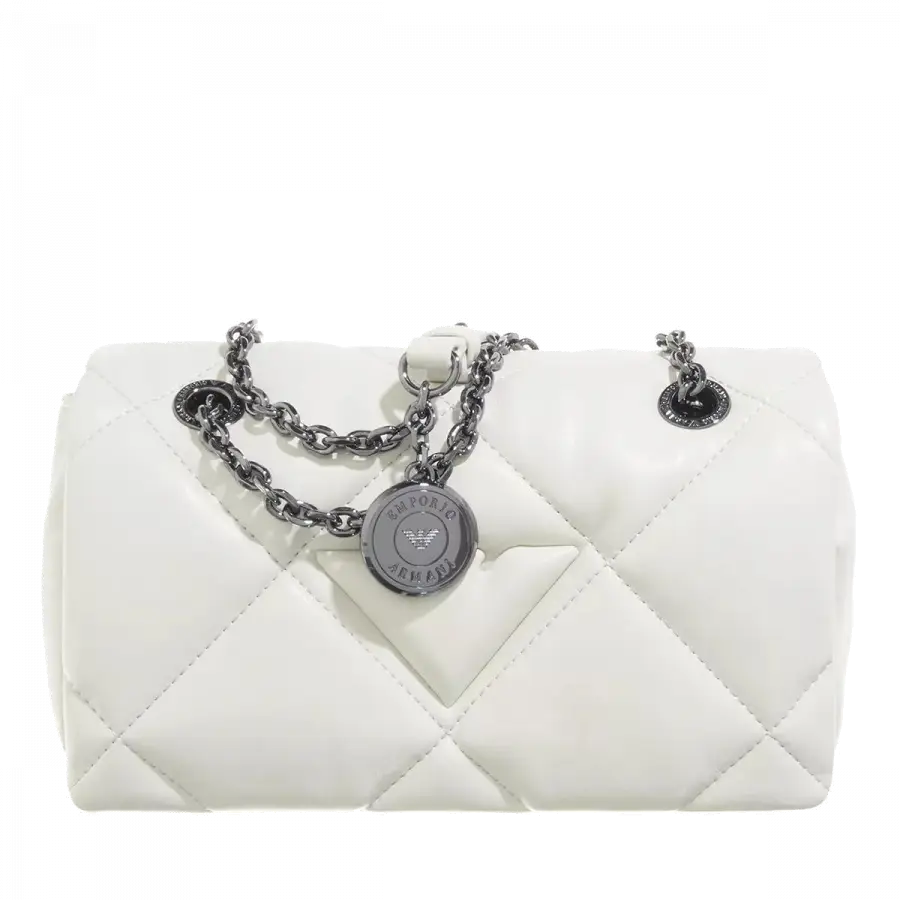 Emporio Armani - Emporio Armani Shoulder Bags Textil White - weiß