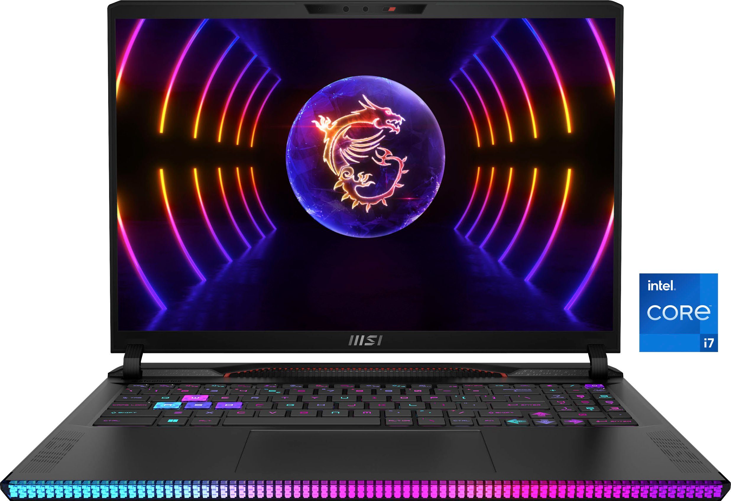 MSI Raider GE68 HX 13VG-037 Gaming-Notebook (40,6 cm/16 Zoll, Intel Core i7 13700HX, GeForce RTX 4070, 2000 GB SSD)