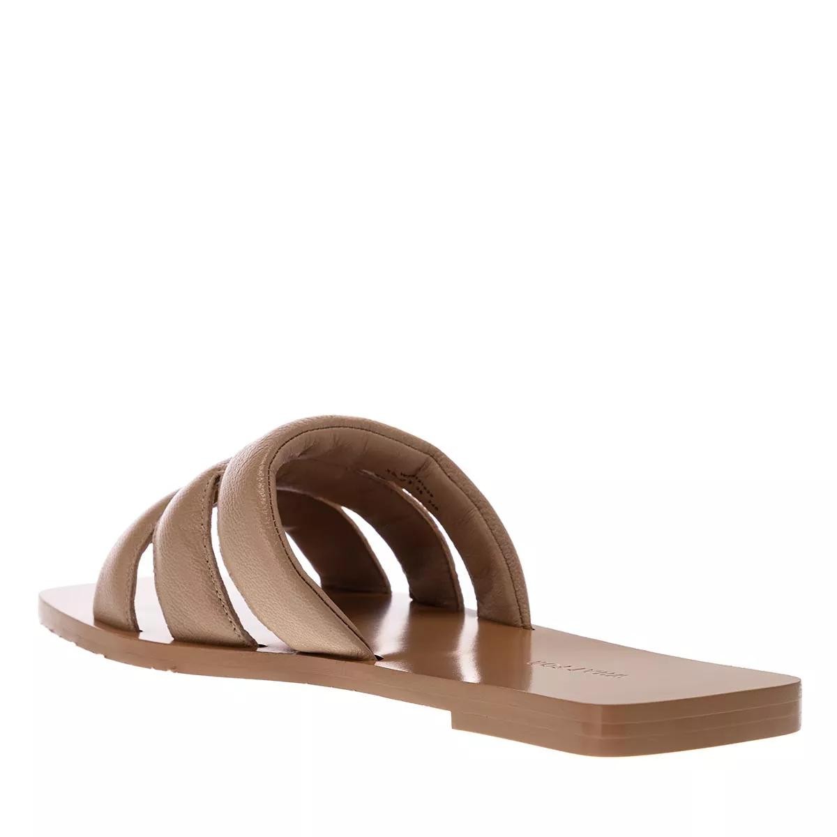 WHAT FOR Pantoletten braun Slide