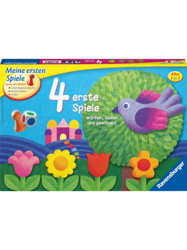Ravensburger Brettspiel 21417 4 erste Spiele - 3-7 Jahre günstig kaufen onesize