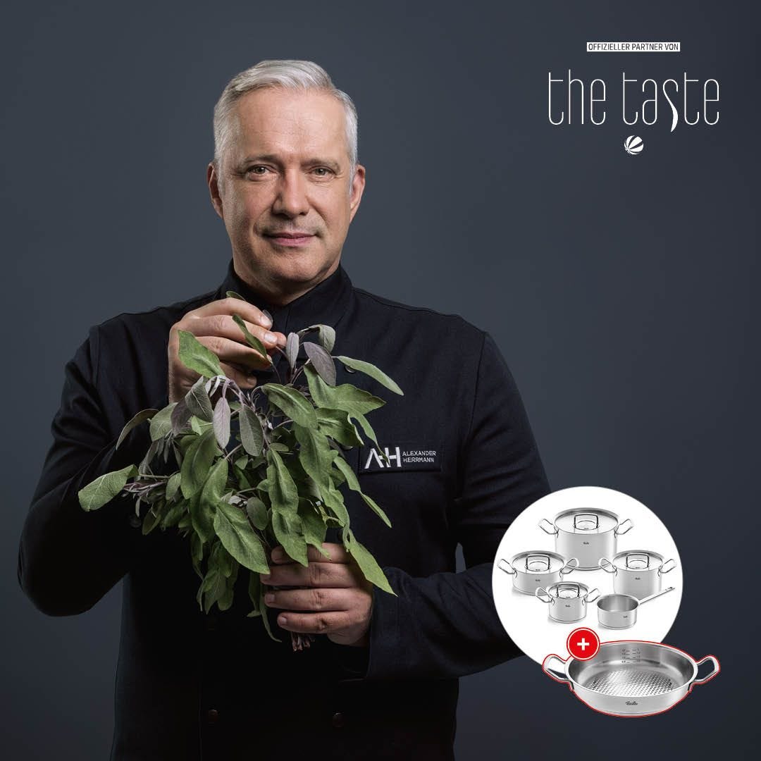Original-Profi Collection® 5-teiliges Set aus Kochtöpfen, Bratentopf, Stielkasserolle + Gratis Servierpfanne