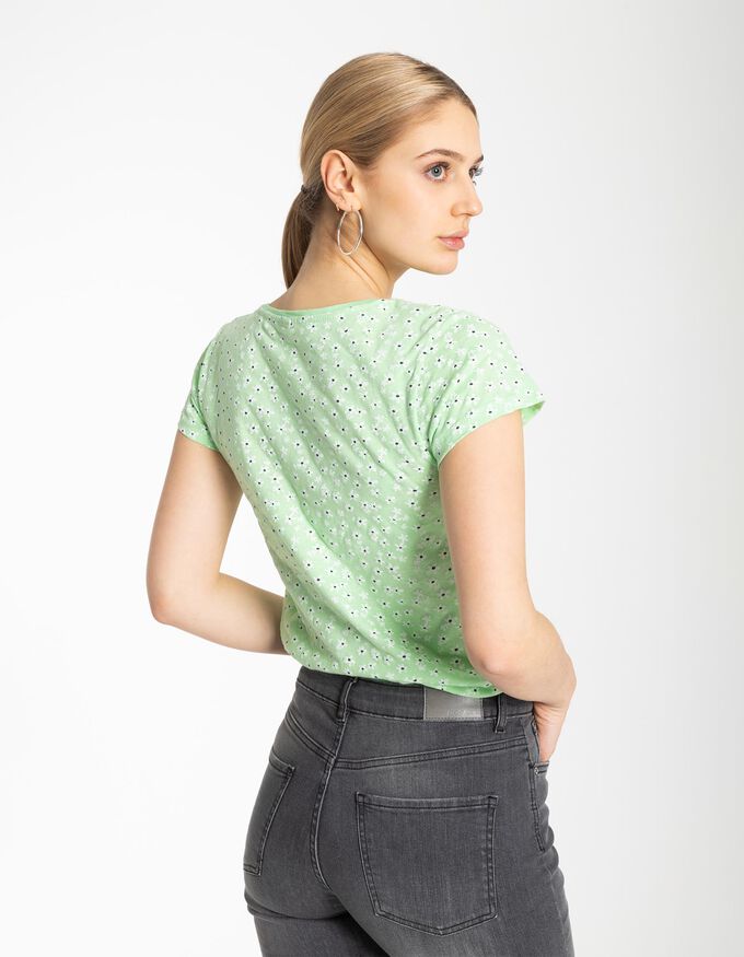 Damen T-Shirt - Florales Muster