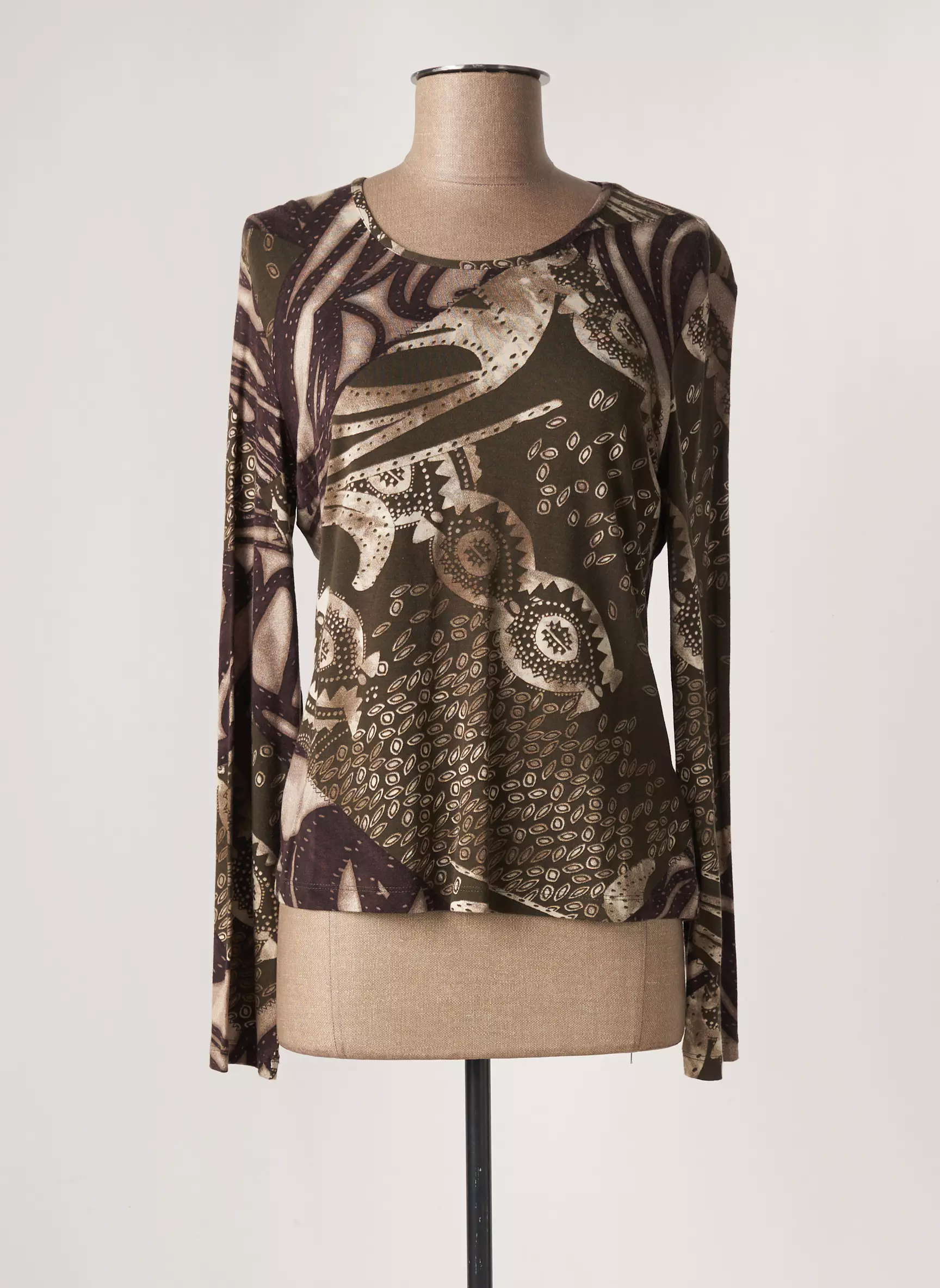 Bleu De Sym Tops Femme couleur marron