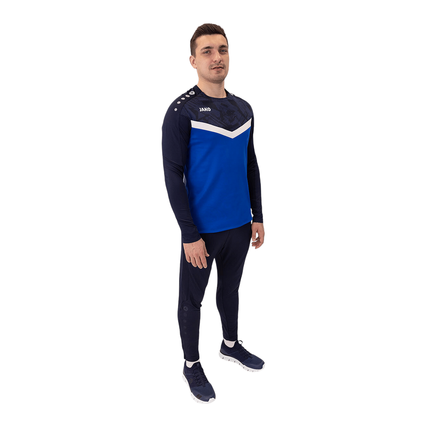 JAKO Iconic Sweatshirt Blau F403