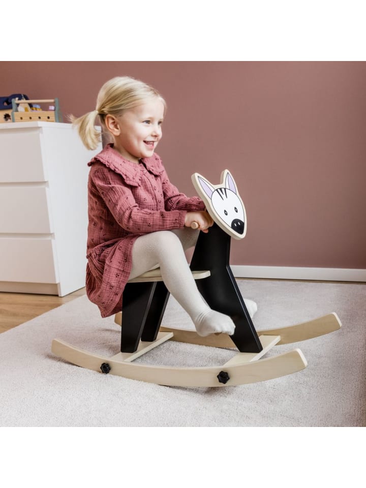 Hauck 2in1 Schaukeltier Rock N Swing (umbaubar zum Sitz, in schwarz,beige günstig kaufen onesize