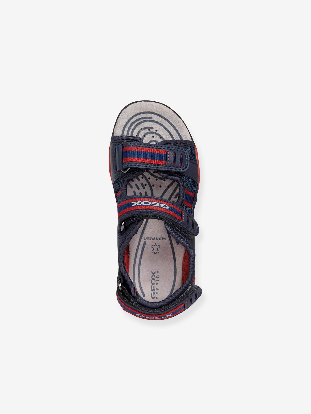 Sandales garçon Borealis D GEOX® marine rouge