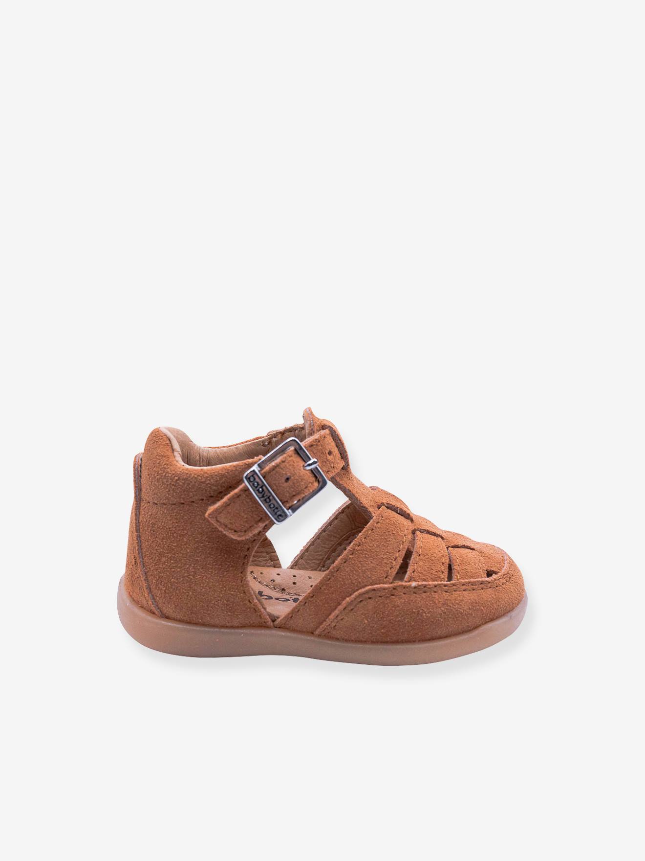 Babybotte Baby Lauflernschuhe für schmale Füße 4016B136 BABYBOTTE - dunkelbraun