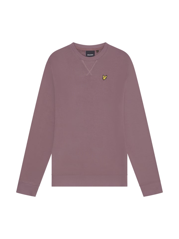 Lyle & Scott Sweatshirt in Dunkler Lilaton günstig kaufen