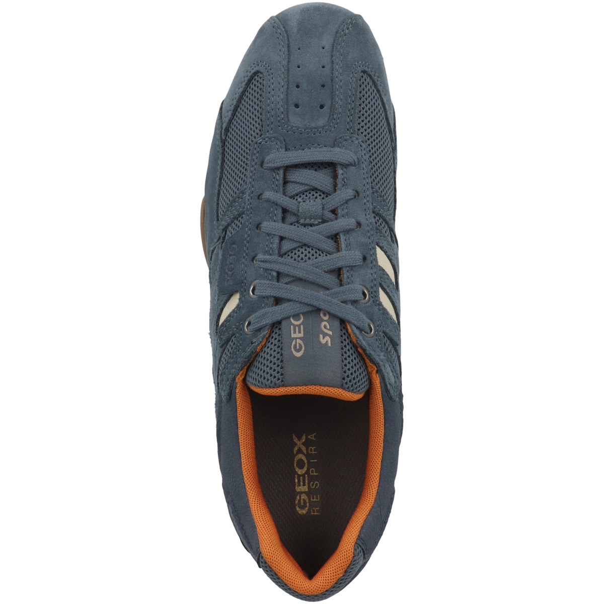 Geox U Snake A Sneaker Low blau
