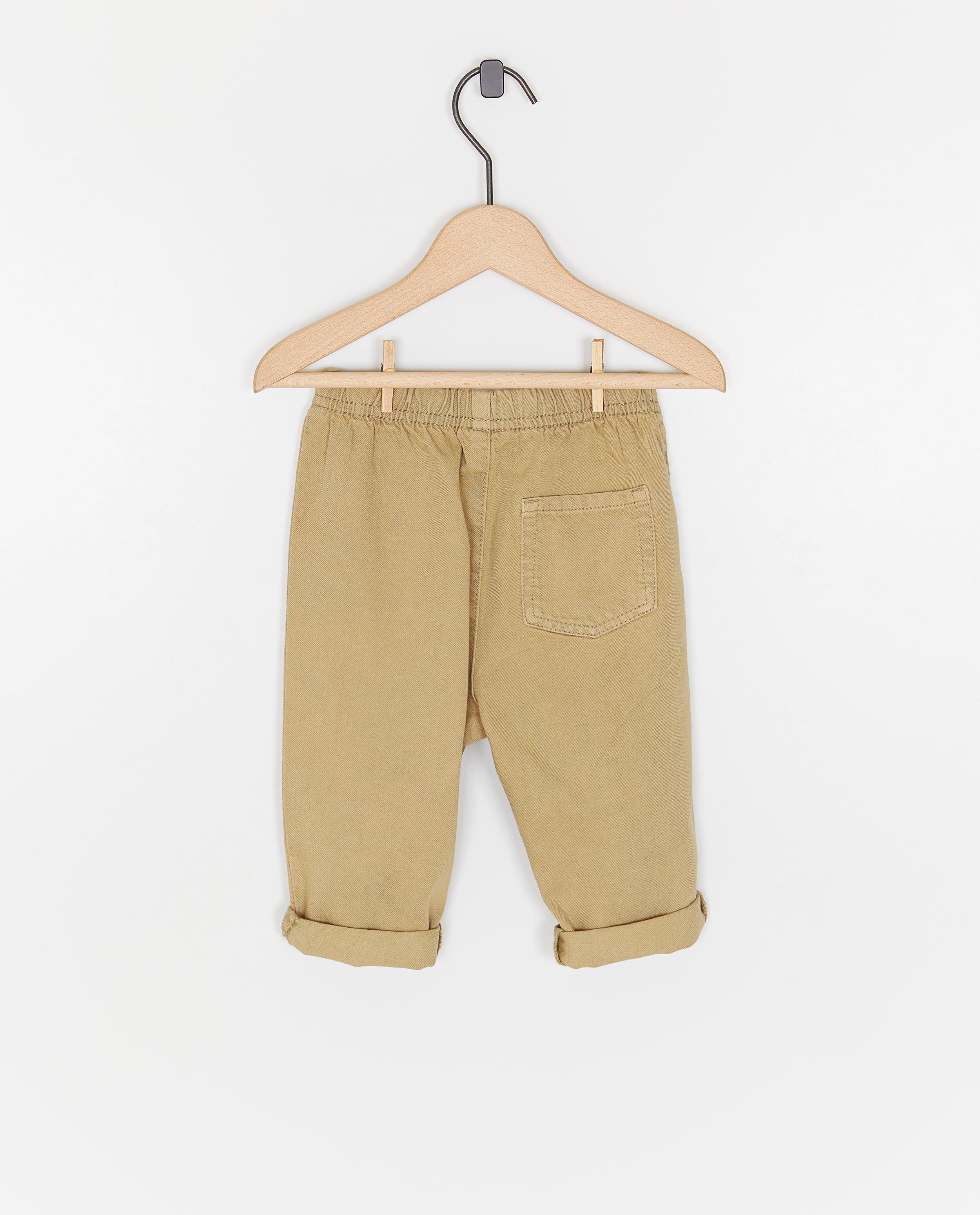 Pantaloni Besties Green, croială largă, verde neon