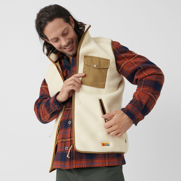 VARDAG PILE FLEECE VEST M Herren - Fleeceweste