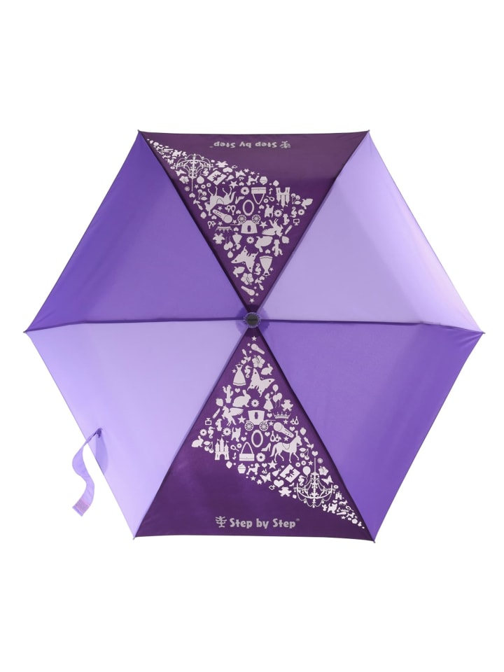 Step by Step Regenschirm Magic Rain EFFECT in Lila günstig kaufen Ø 100 cm