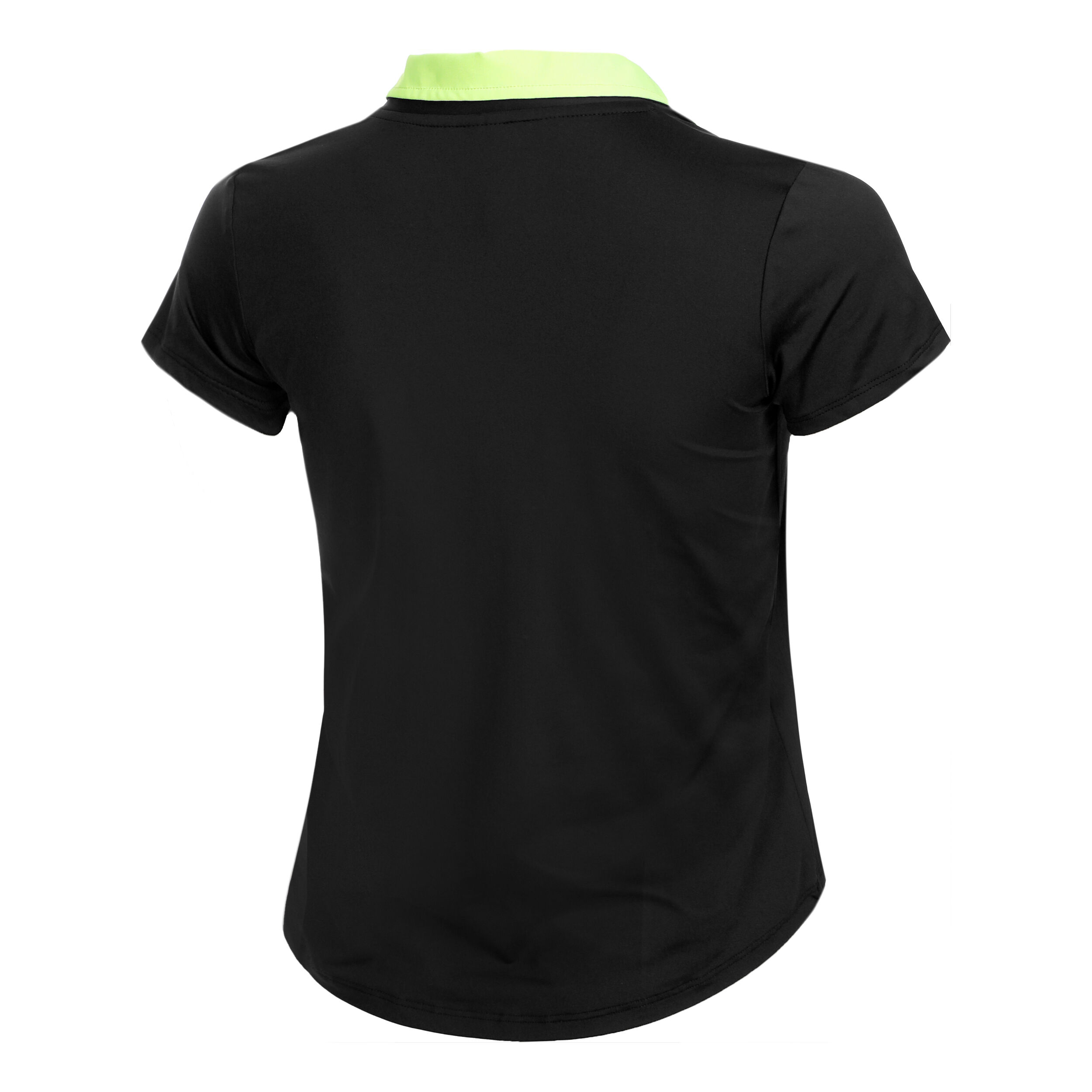 Onyx Sleeves Polo Damen - Schwarz, Grün