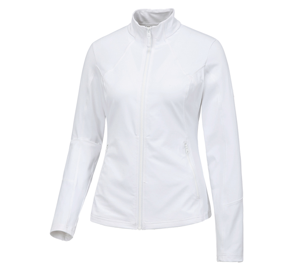 e.s. Funktions Sweatjacke solid, Damen