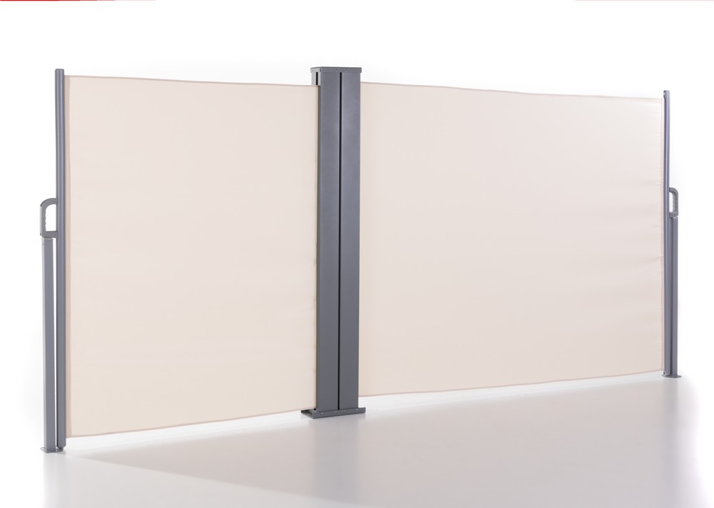 HC Home & Living Doppel - Seitenmarkise ca. 6,0 x 1,5 m - Beige