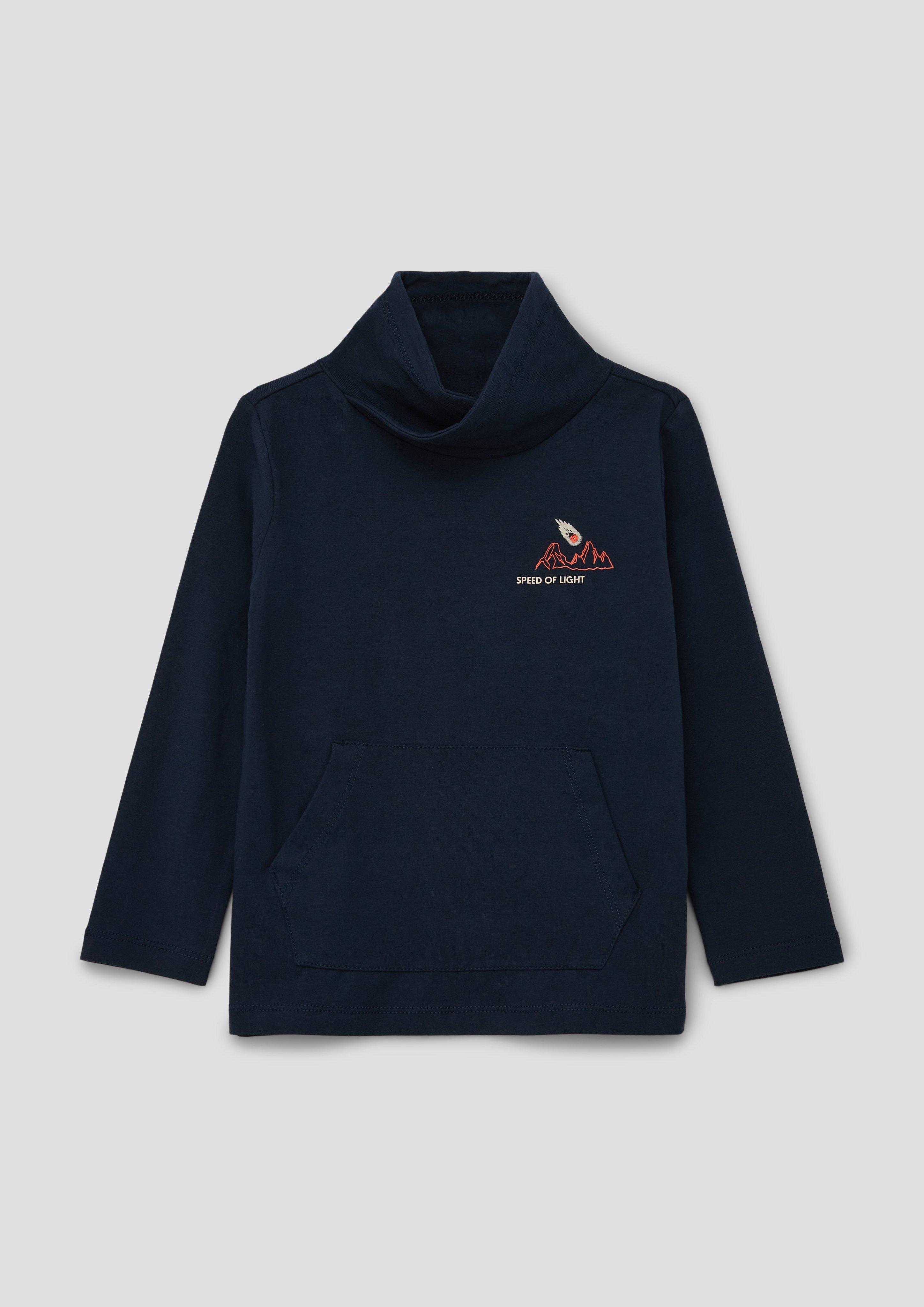 Longsleeve mit Schalkragen  2137502-5952