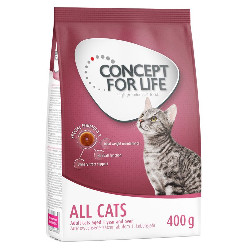 400 g Concept for Life Trockenfutter + 12 x 85 g Nassfutter in Soße zu TOP-Preisen