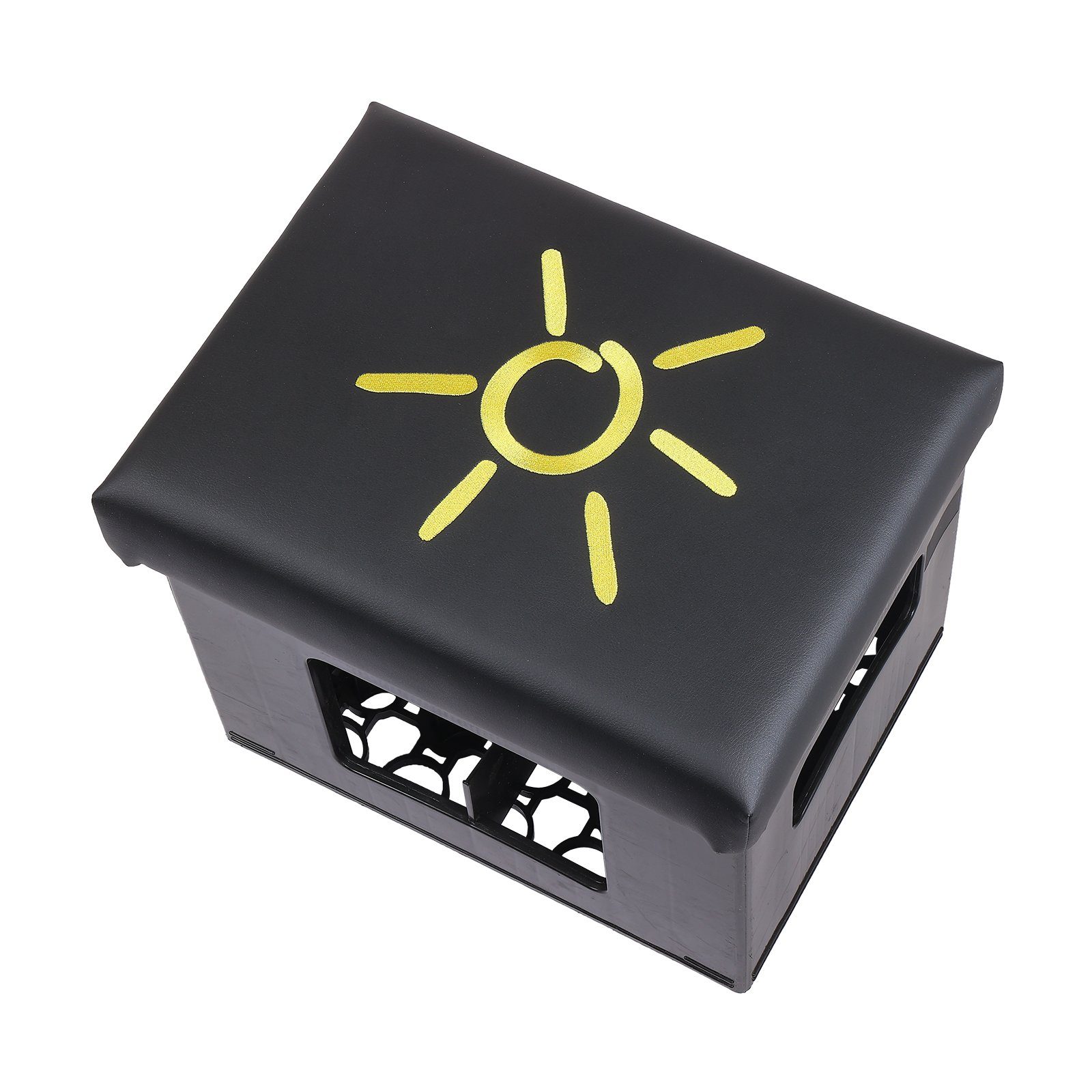 BierEx Sitzhocker Bierkisten Sitzkissen - Grömitz Sonne (1 St)