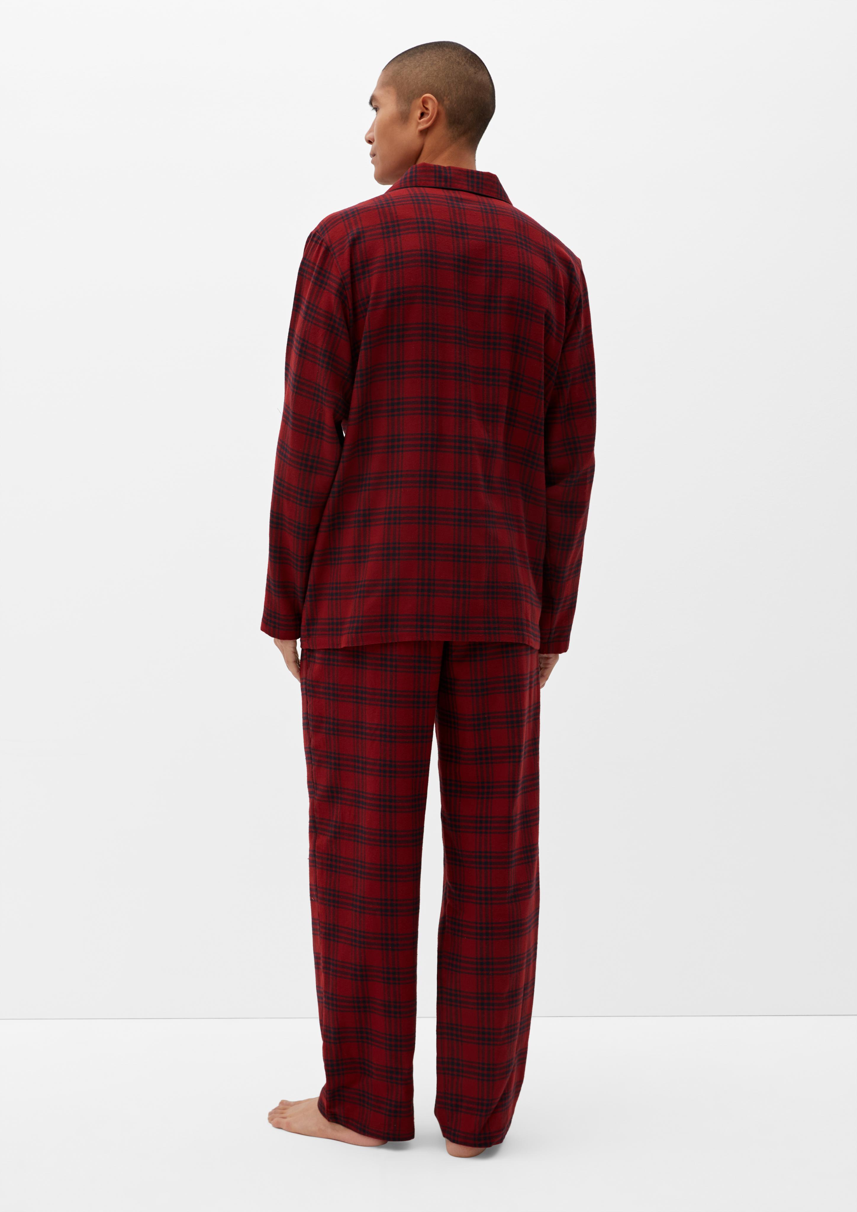 Pyjama aus Flanell  6007560-30N1