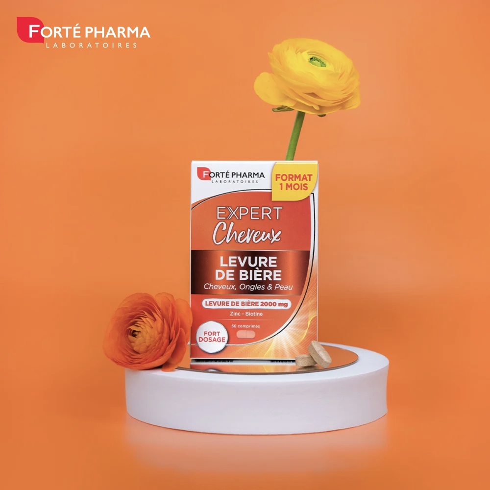 FORTE PHARMA Expert Levure de bière 28 comprimés Complément Alimentaire Cheveux