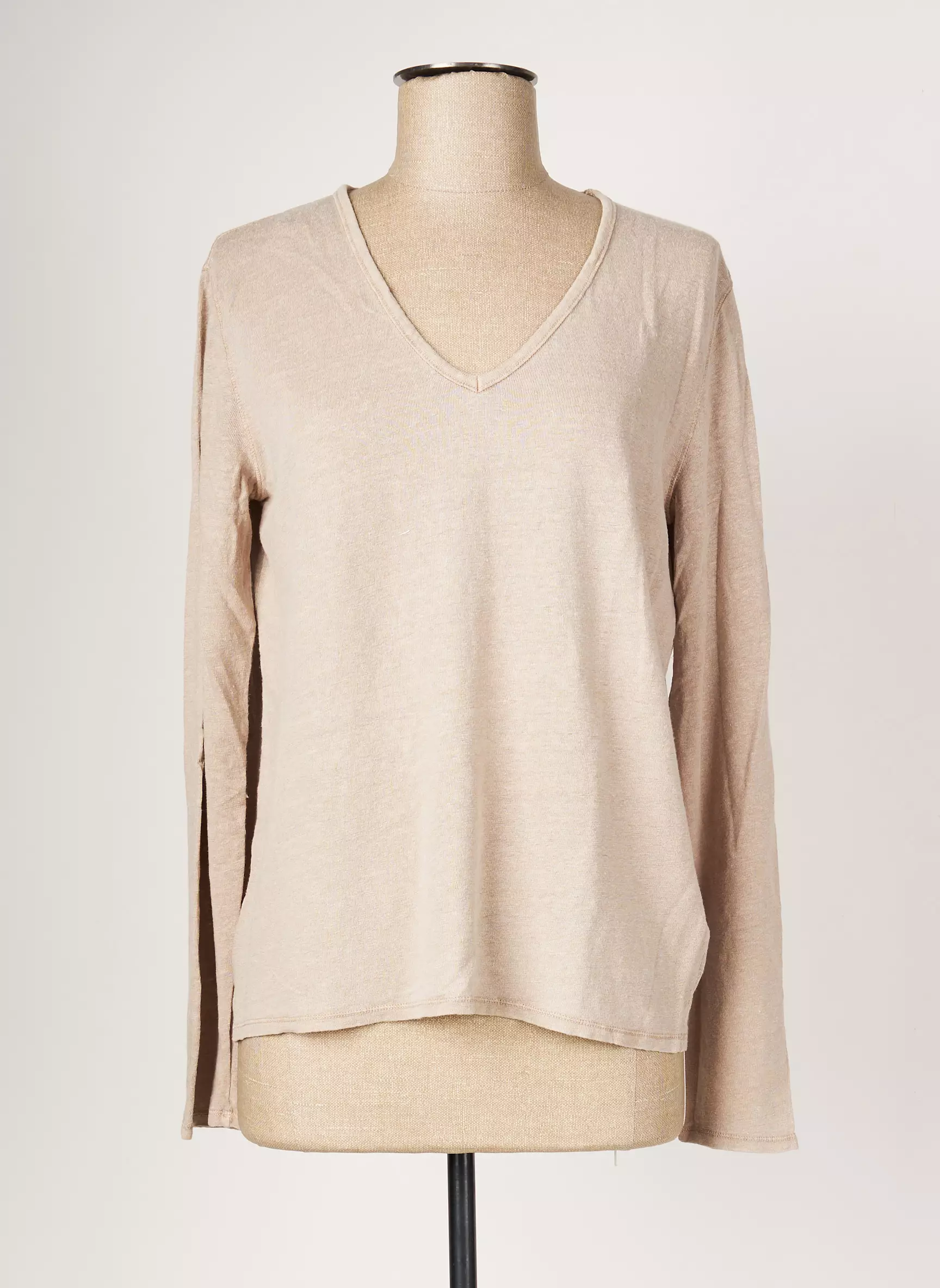 Universel Tshirts Femme couleur beige
