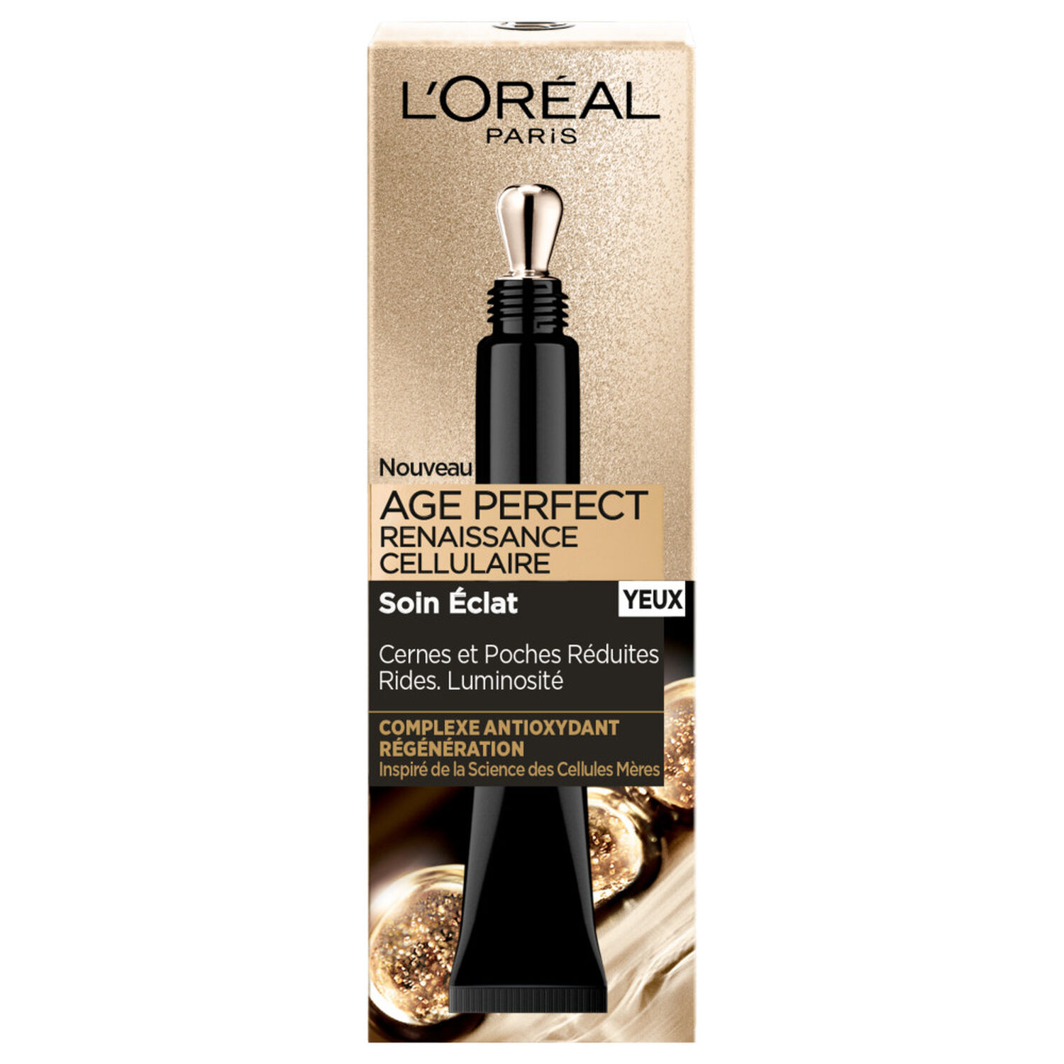 L'Oréal Paris Age Perfect Renaissance Cellulaire Crème Contour des Yeux Anti-Âge, Anti-rides, Anti-cernes
