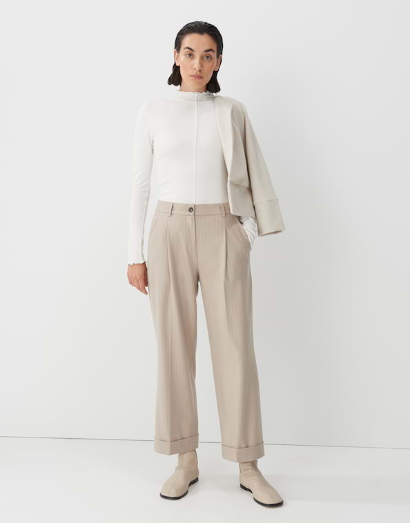 Bundfaltenhose Cisilia city