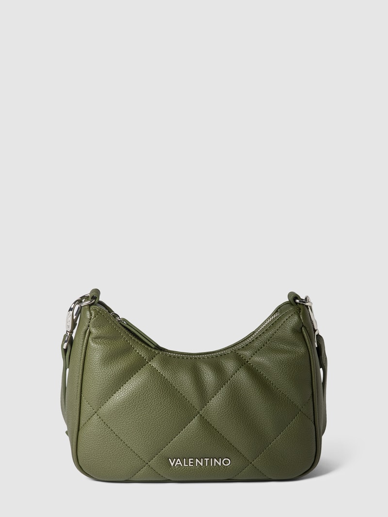 Shoulder Bag in Leder-Optik Modell 'COLD' in khaki