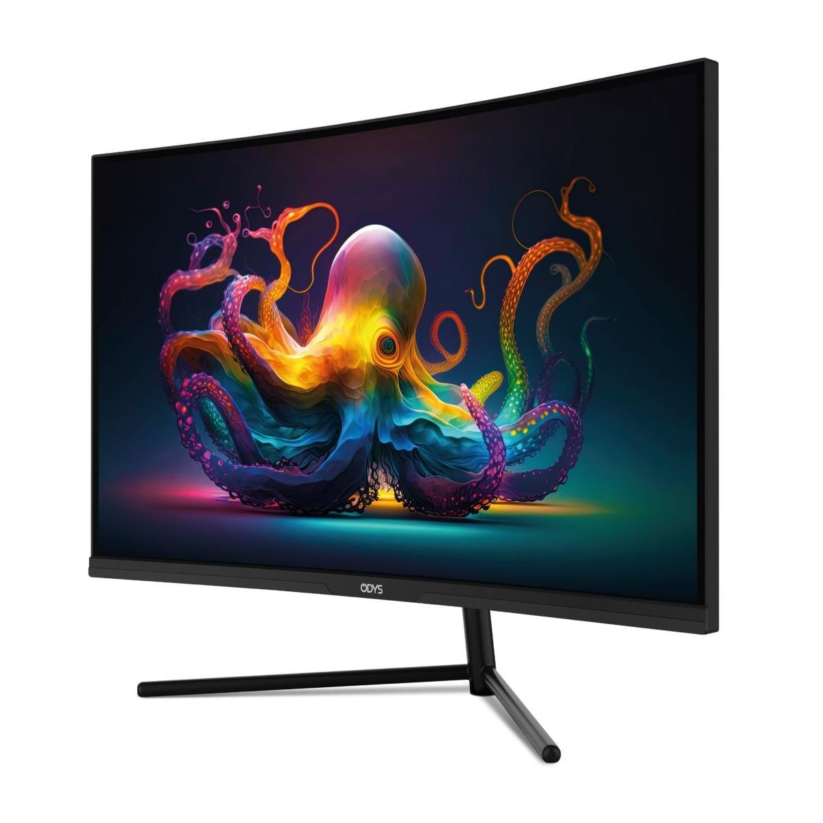 Odys Q27 Pro Curved Monitor WQHD LED-Monitor (69 cm/27 