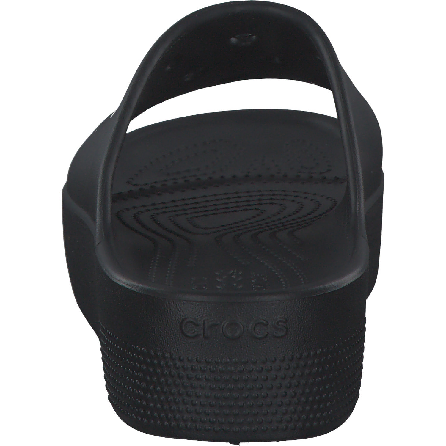 Crocs Classic Platform Slide 208180, Badeschuhe, Damen, BLACK