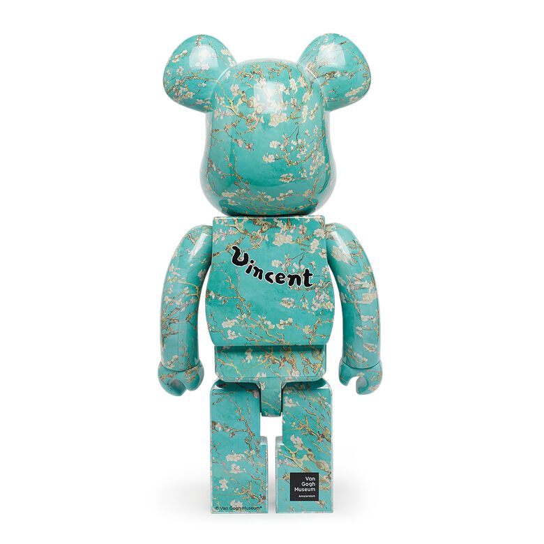 Medicom Bearbrick Van Gogh Almond Blossoms 1000% multicolor