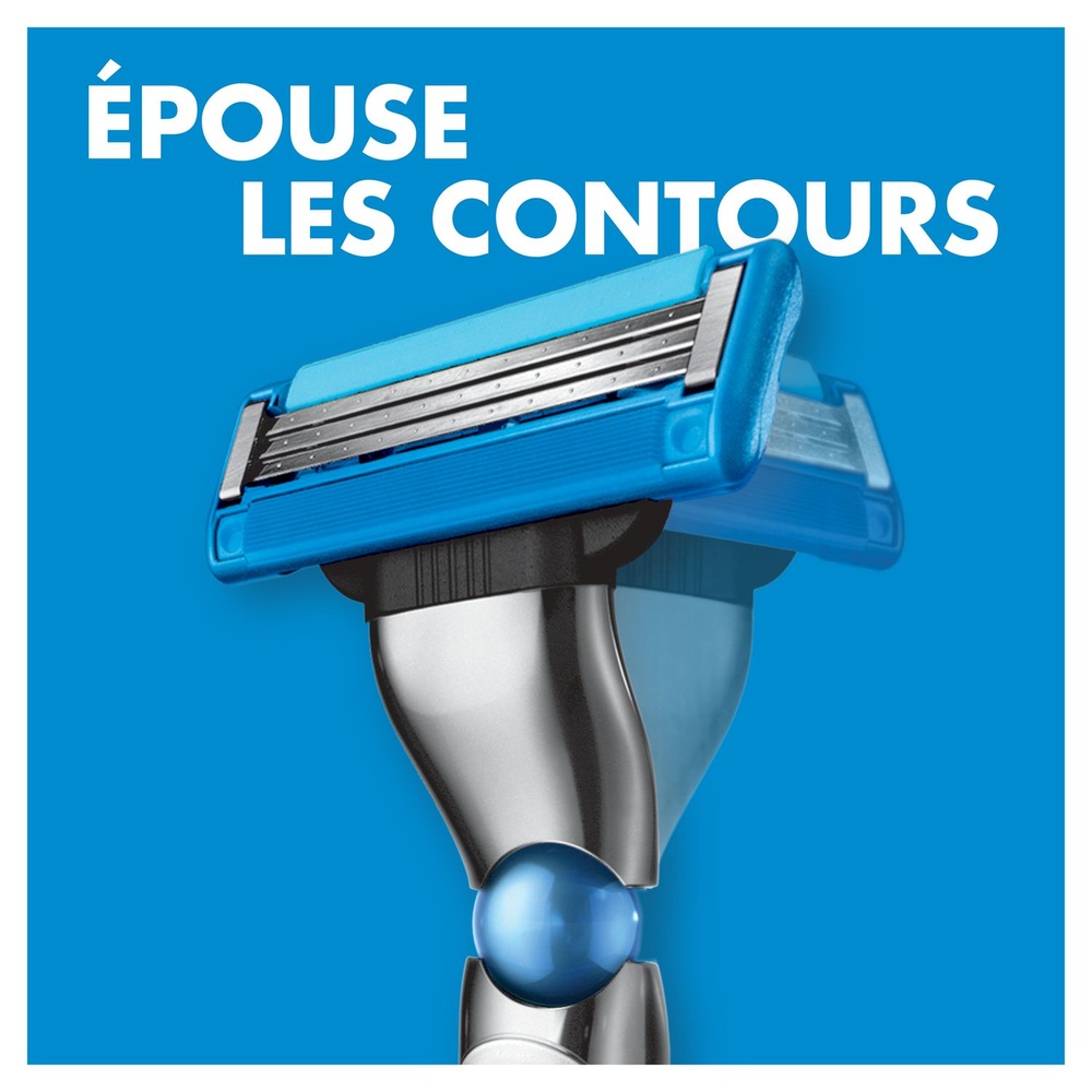 gillette Gillette Mach3 Turbo Rasoir - 3 lames Rasoirs