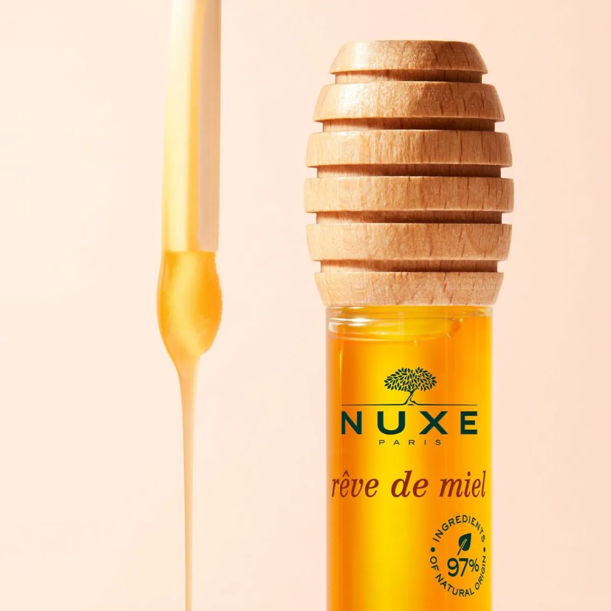 Nuxe Rêve de Miel® medaus lūpų aliejus