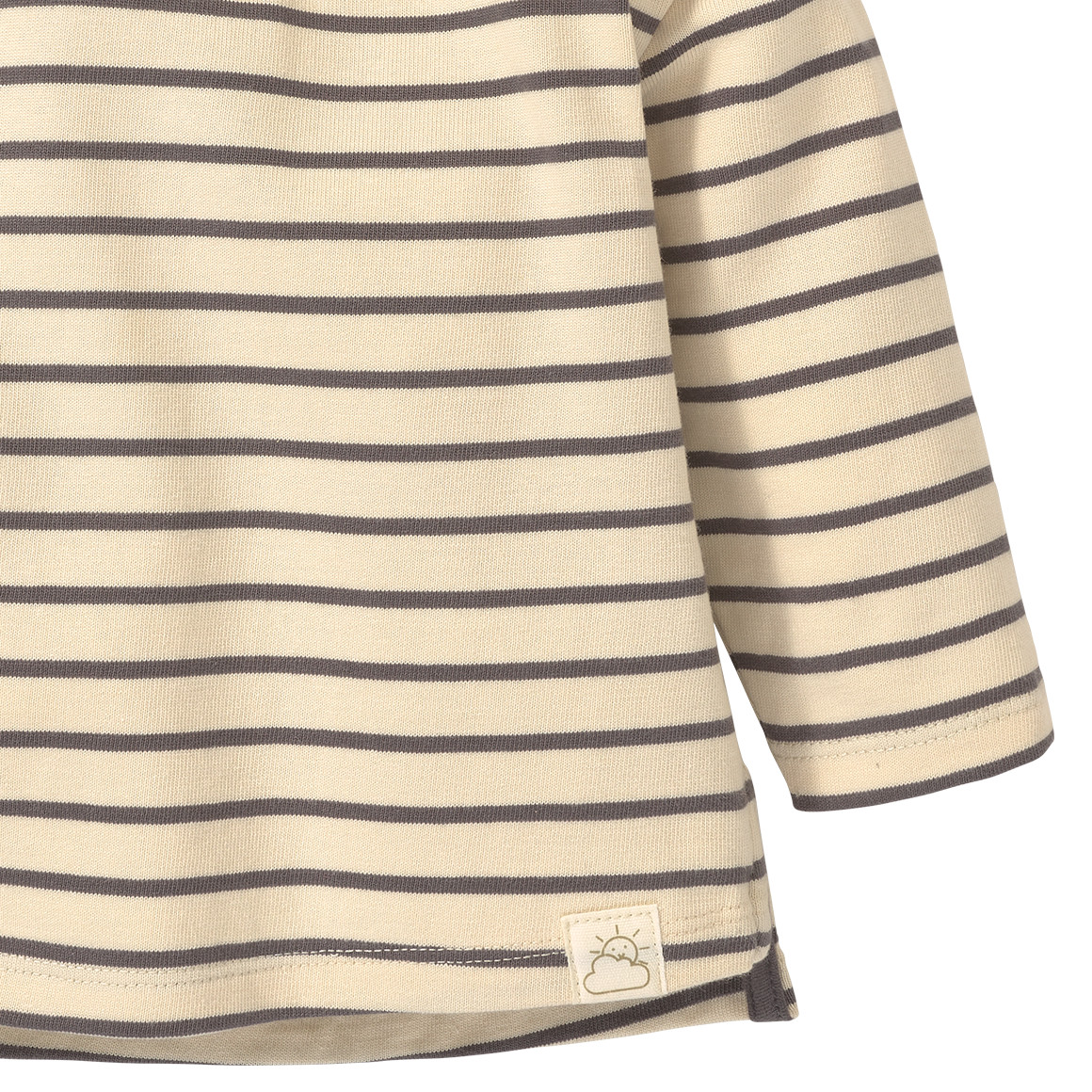 Newborn Langarmshirt aus Bio-Baumwolle