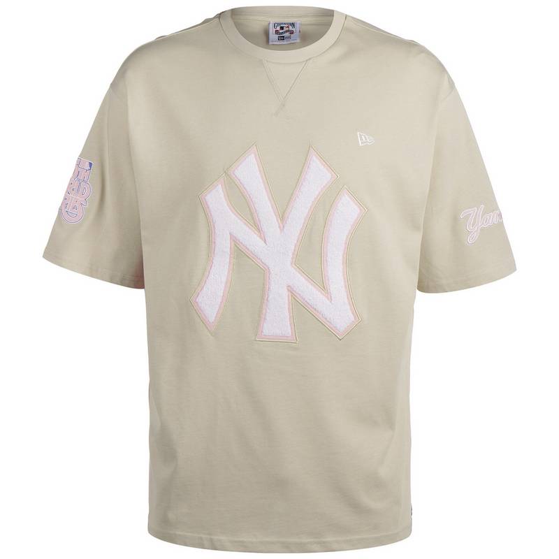 New Era MLB New York Yankees World Series Patch T-Shirt Herren