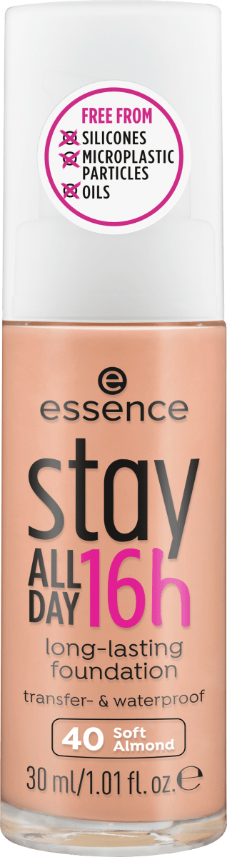 Foundation Stay All Day 16h Long-Lasting 40, 30 ml