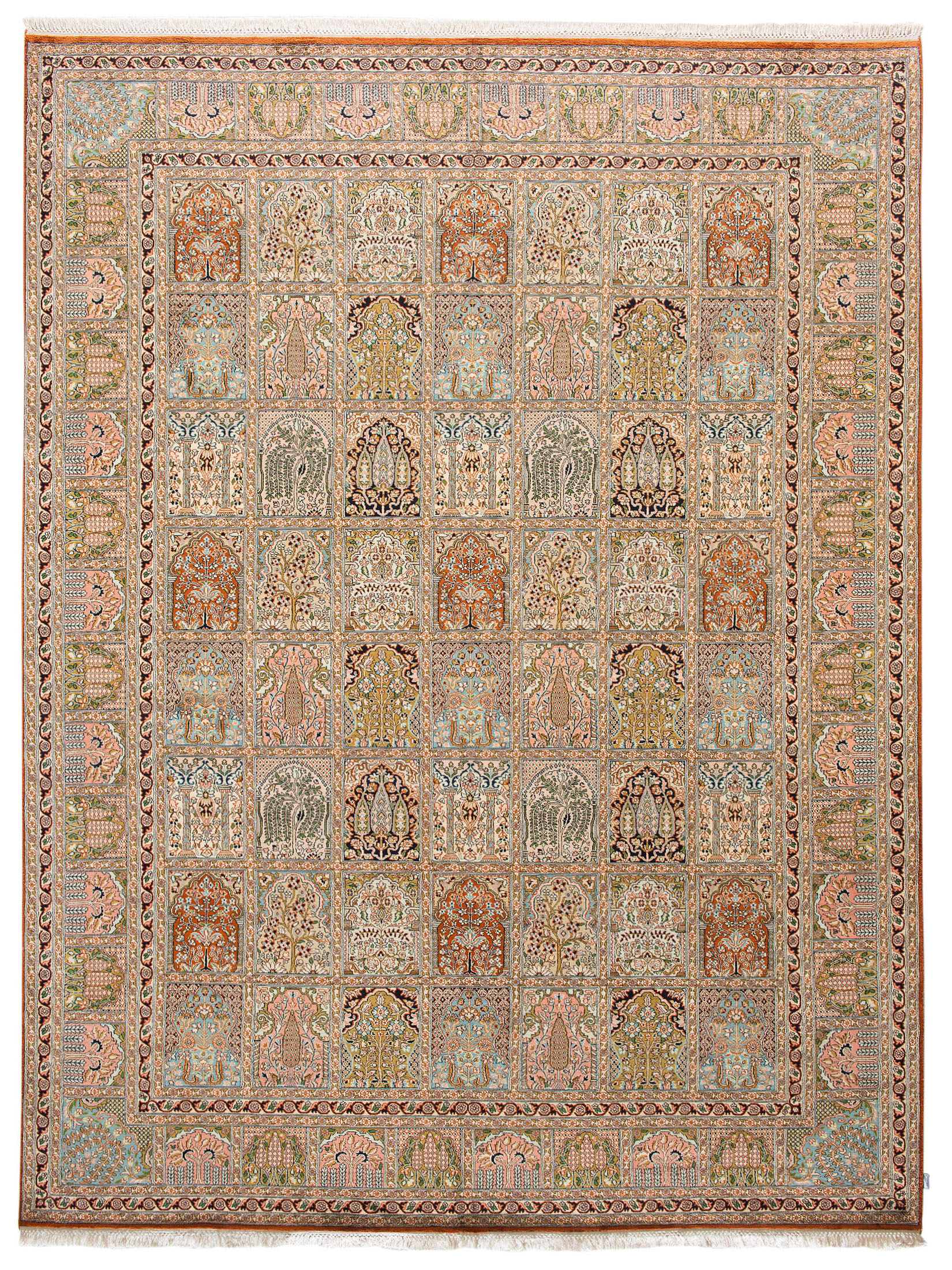 Kaschmir Seide 16/16 ca. 247 x 329 cm, Unikat / Einzelstück