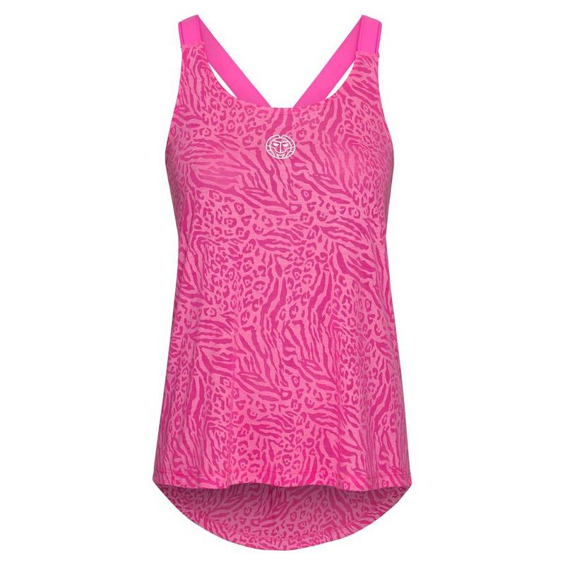 BIDI BADU Maila Burnout Tech Tank Tennisshirt Damen