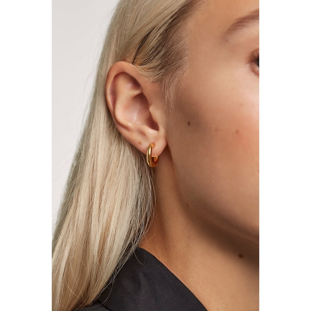 P D Paola Créoles 925 Argent Boucles d'oreilles